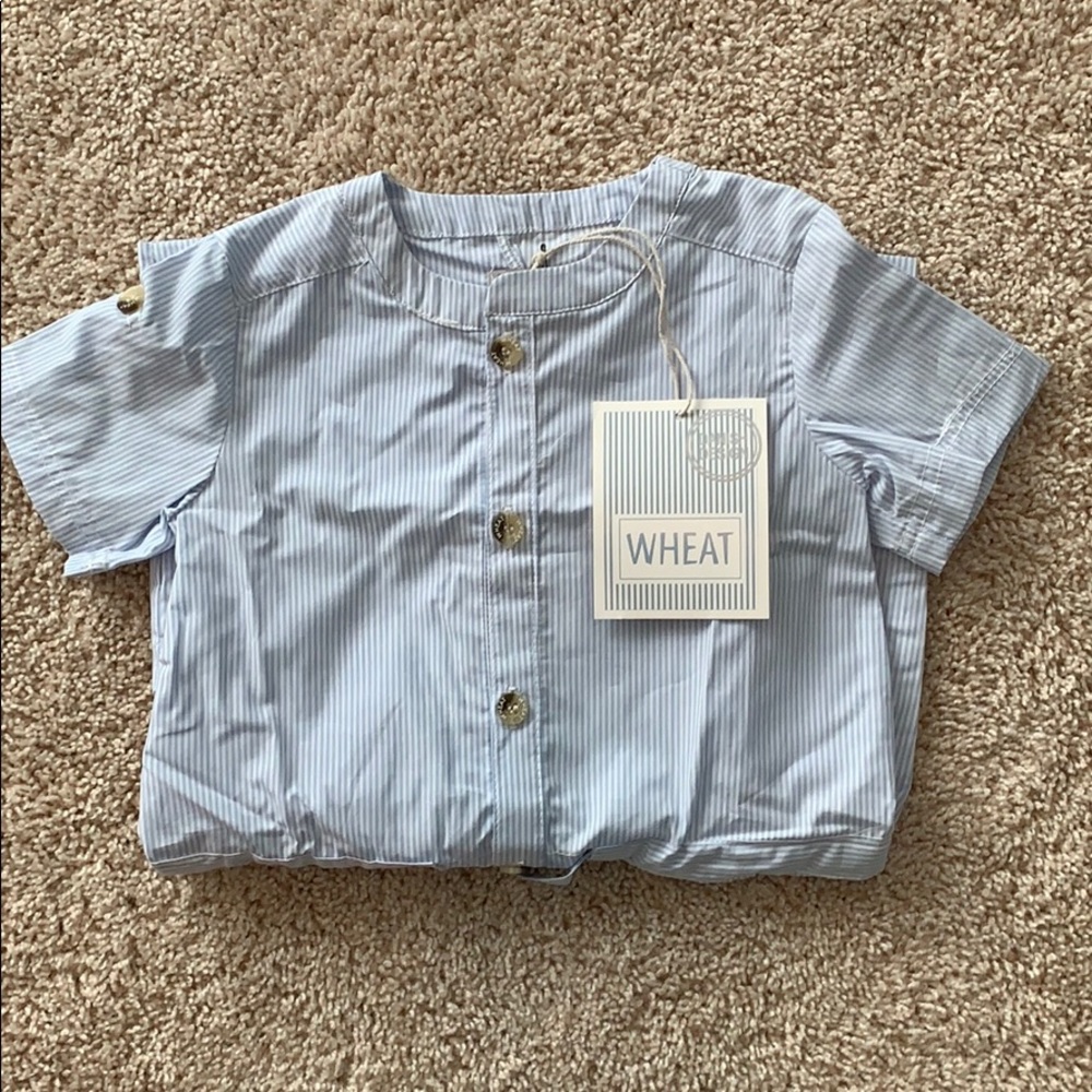 Wheat Baby Boys Romper 12M